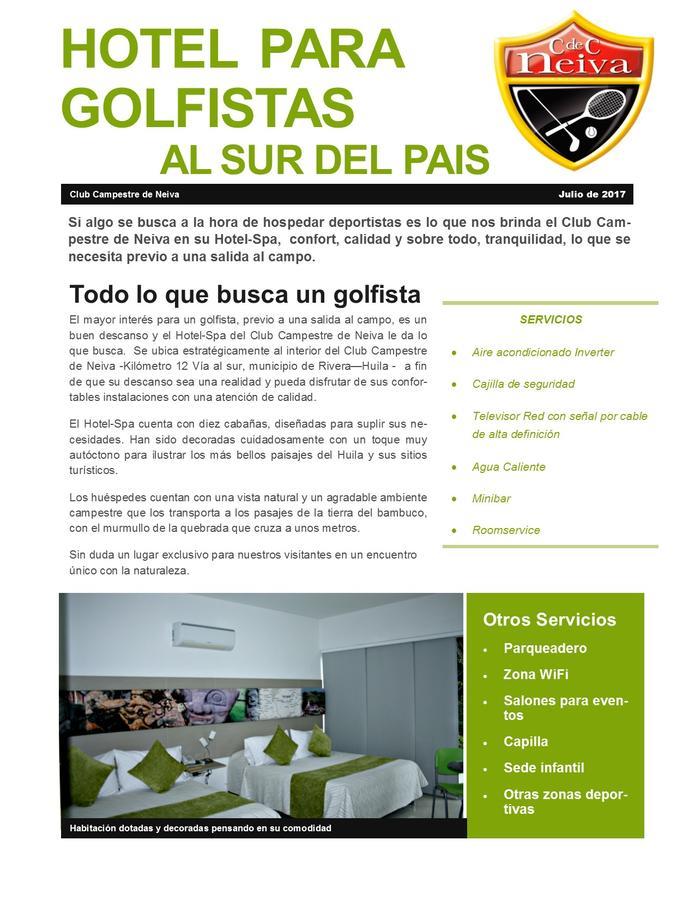 Club Campestre De Neiva Hotel ภายนอก รูปภาพ